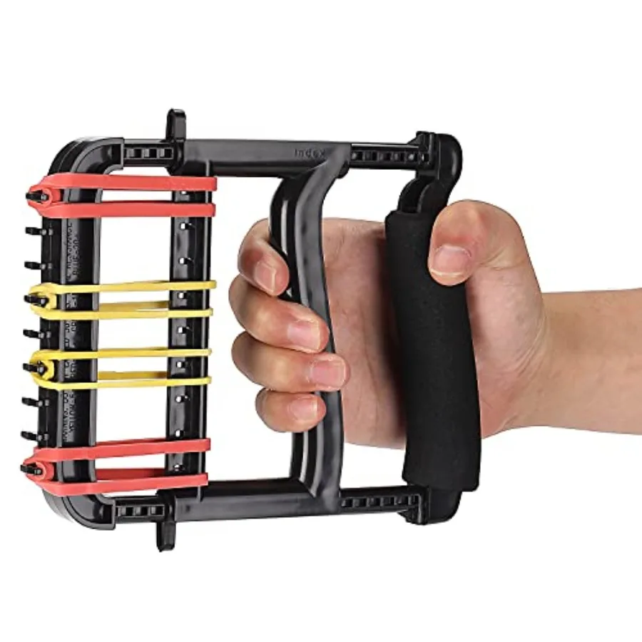 Hand Exerciser, Finger Exerciser and Hand Strengthener for Hands, Finger, Wrist, Forearms and Thumbs Therapy, Black
Hand Exerciser, Finger Exerciser and Hand Strengthener for Hands, Finger, Wrist, Forearms and Thumbs Therapy, Black