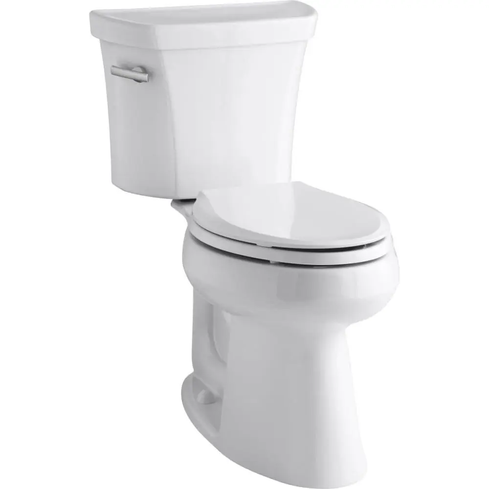 1.28 GPF Two-Piece Comfort Height Toilet with 10 Rough In, White
1.28 GPF Two-Piece Comfort Height Toilet with 10 Rough In, White