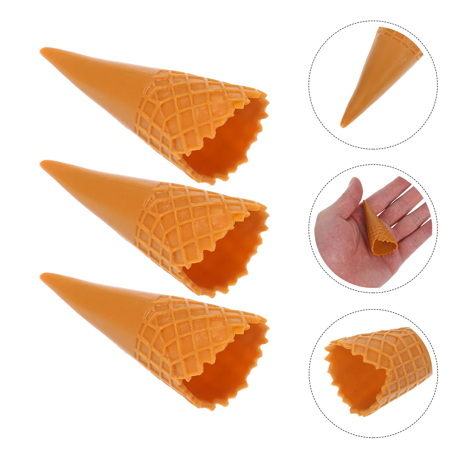 18Pcs Empty Ice Cream Cone Base Artificial Mini Ice Cream Cone Charms DIY Crafts Supply Creative Phone Case Charm Decoration
18Pcs Empty Ice Cream Cone Base Artificial Mini Ice Cream Cone Charms DIY Crafts Supply Creative Phone Case Charm Decoration