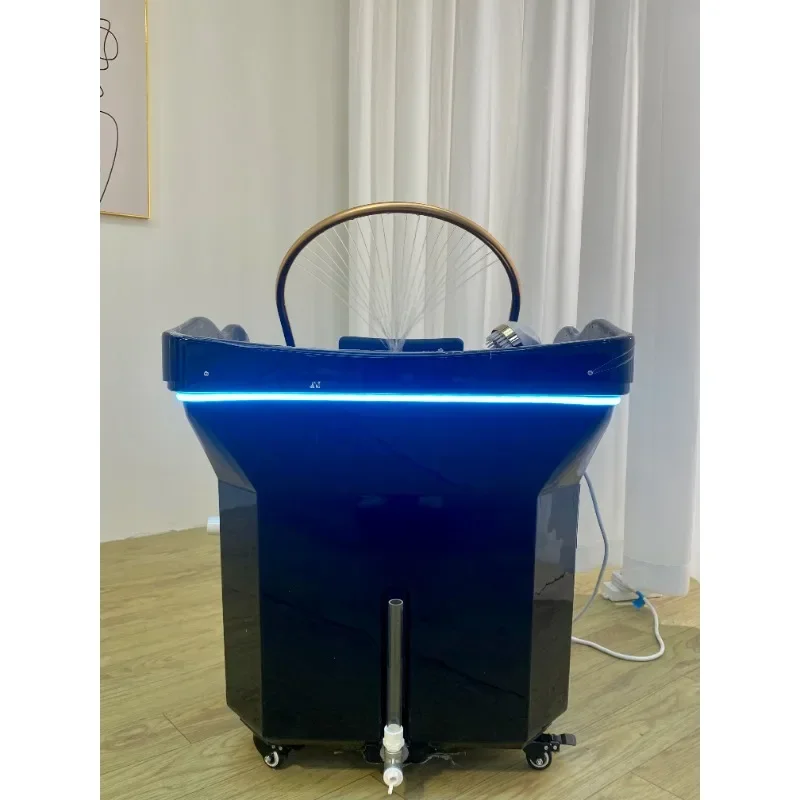 Water Circulation Shampo Chair Sink Portable Stylist Head Spa Hair Wash Basin Chair Move Shampouineuse Salon Furniture MQ50SC
Water Circulation Shampo Chair Sink Portable Stylist Head Spa Hair Wash Basin Chair Move Shampouineuse Salon Furniture MQ50SC