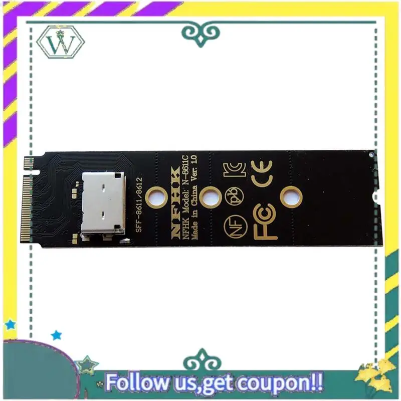 НОВЫЙ адаптер M.2 NVME для Oculink SFF-8611 SFF-8612, док-станция, расширение, аксессуары для внешней видеокарты
НОВЫЙ адаптер M.2 NVME для Oculink SFF-8611 SFF-8612, док-станция, расширение, аксессуары для внешней видеокарты