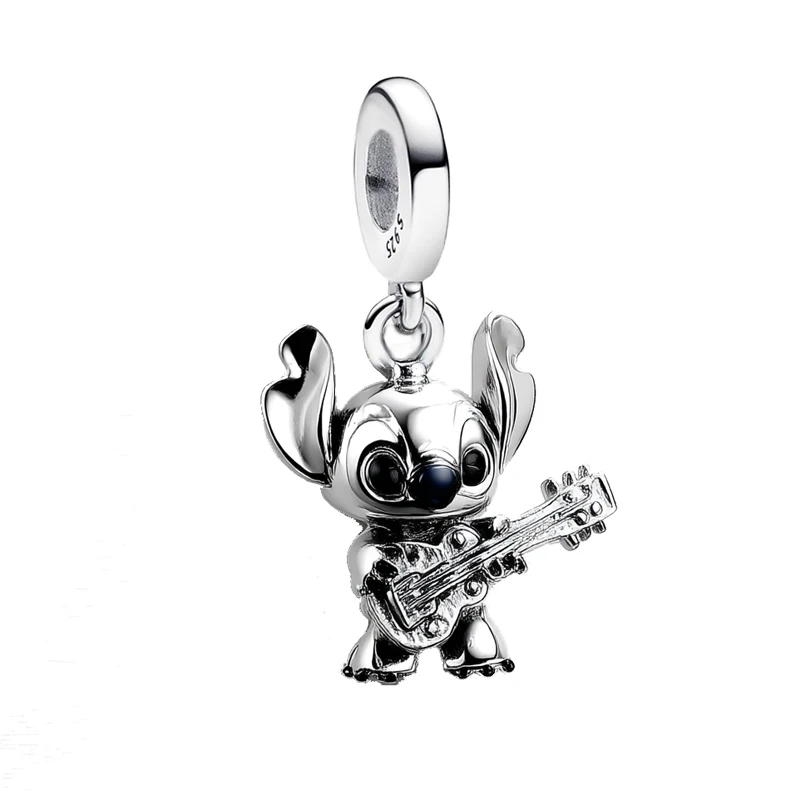 Customizable engraved pendant 925 Sterling Silver Dangle Charm Stitch play the guitar Bead for DIY Bracelet Fine Jewellery
Customizable engraved pendant 925 Sterling Silver Dangle Charm Stitch play the guitar Bead for DIY Bracelet Fine Jewellery