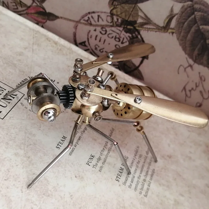 Steampunk Mechanical Insect Bumblebee Metal Handmade Creative Collection of Creative Craft Ornaments Gifts for children
Steampunk Mechanical Insect Bumblebee Metal Handmade Creative Collection of Creative Craft Ornaments Gifts for children