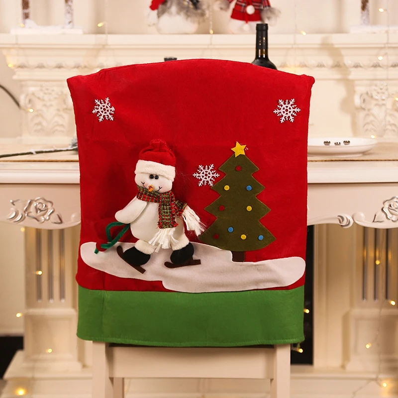 2 Piece Christmas Chair Cover Slipcovers Cloth Decoration Stretch Chair Back Covers Holiday Chair Back Covers Christmas
2 Piece Christmas Chair Cover Slipcovers Cloth Decoration Stretch Chair Back Covers Holiday Chair Back Covers Christmas
