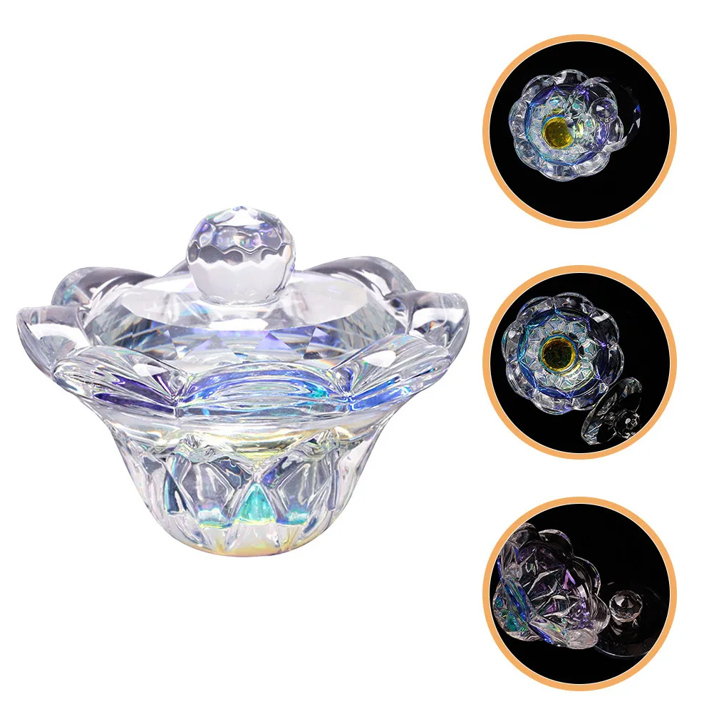 Набор из 2 хрустальных чашек для нейл-арта: восьмиугольные чаши Dappen с крышкой, блестящие переливающиеся емкости для смешивания акрила, жидкого геля и пудры для маникюра
Набор из 2 хрустальных чашек для нейл-арта: восьмиугольные чаши Dappen с крышкой, блестящие переливающиеся емкости для смешивания акрила, жидкого геля и пудры для маникюра