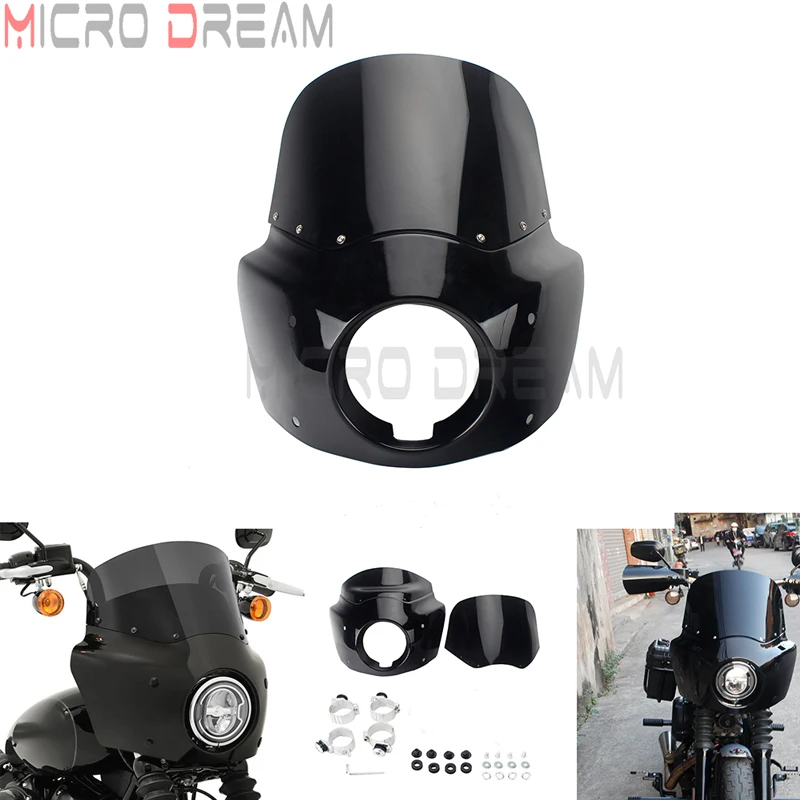 For Harley Dyna Wide Glide 2006-17 Motorcycle Accessories Windscreen 11'' Windshield Headlight Fairing Headlamp Mount Bracket
For Harley Dyna Wide Glide 2006-17 Motorcycle Accessories Windscreen 11'' Windshield Headlight Fairing Headlamp Mount Bracket