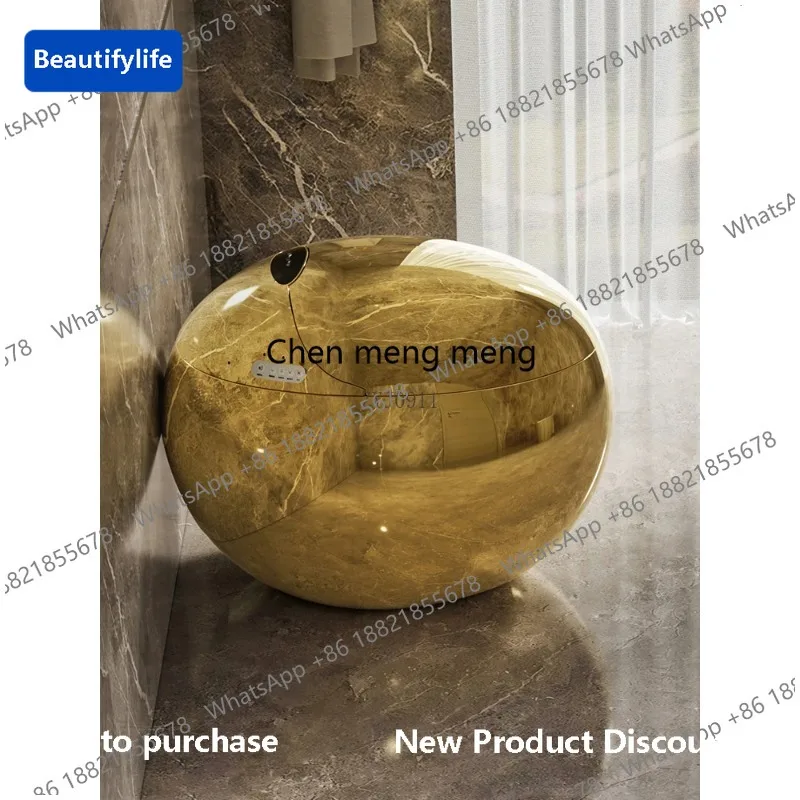 Умный унитаз M183 Golden с двойной системой очистки, без ограничений по давлению воды, автоматический унитаз яйцевидной формы
Умный унитаз M183 Golden с двойной системой очистки, без ограничений по давлению воды, автоматический унитаз яйцевидной формы