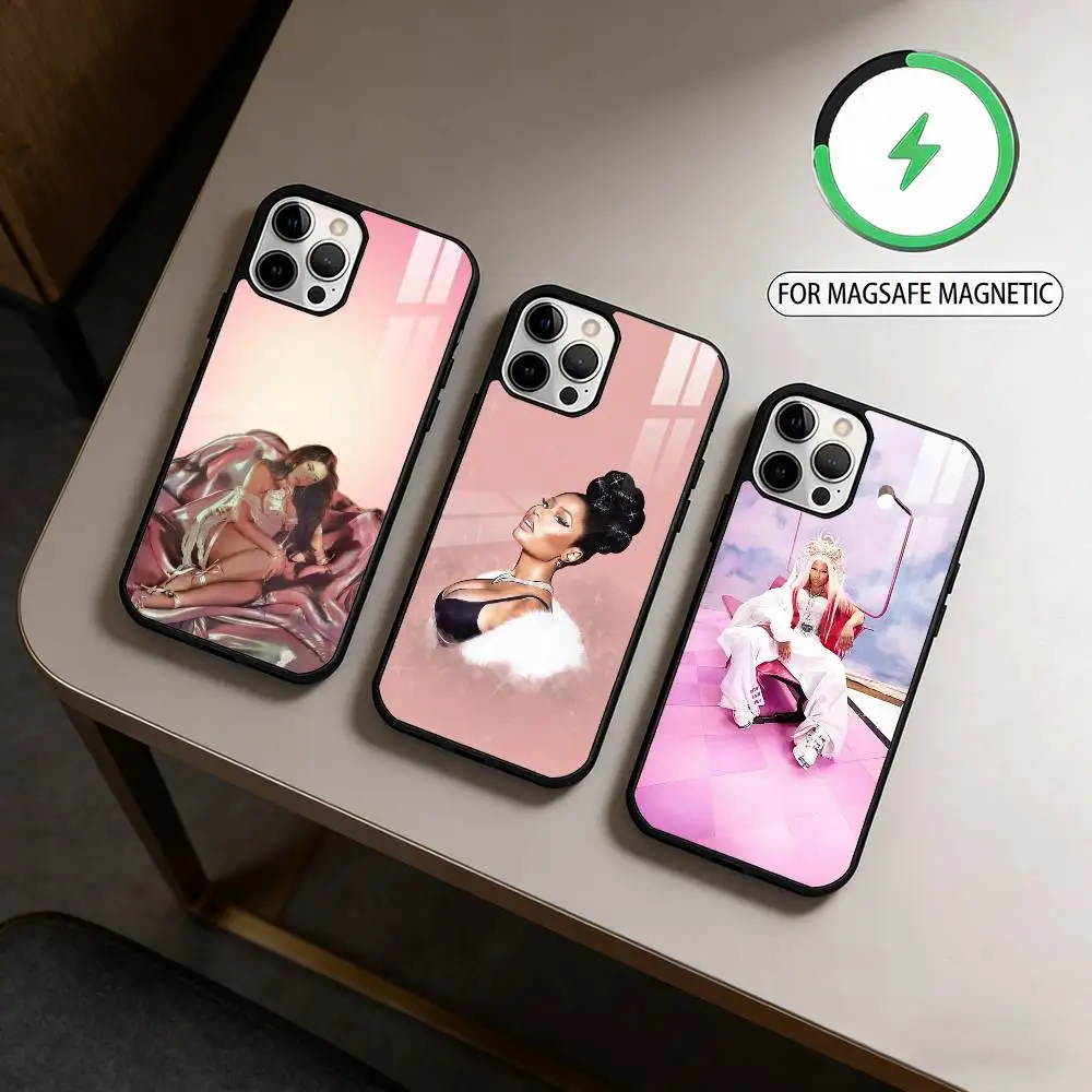 N-Nicki Singer Minaj Magnetic For Magsafe Wireless Charging Phone Case For iPhone17,16,15,14,13,12,11 Plus,Pro Max
N-Nicki Singer Minaj Magnetic For Magsafe Wireless Charging Phone Case For iPhone17,16,15,14,13,12,11 Plus,Pro Max