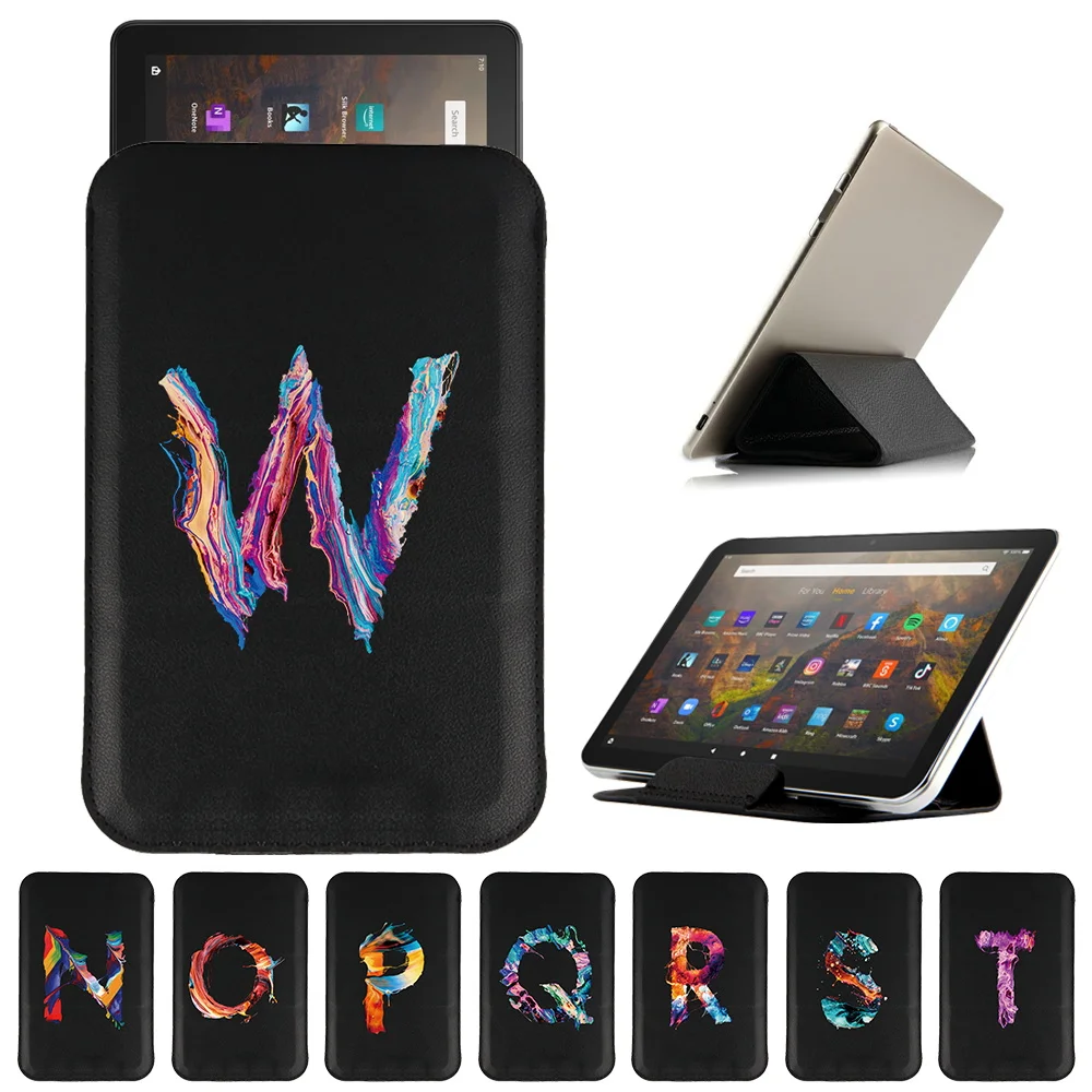 PU Leather Tablet Case for Fire 7/HD 8 /HD 10 /HD 8 Plus 10 Plus Sleeve Magnetic Stand Cover Paint 26 Letters Series Pouch
PU Leather Tablet Case for Fire 7/HD 8 /HD 10 /HD 8 Plus 10 Plus Sleeve Magnetic Stand Cover Paint 26 Letters Series Pouch