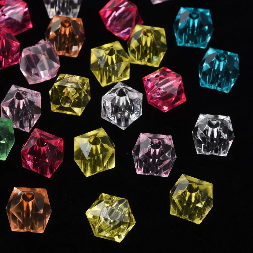 500g Transparent Acrylic Beads Faceted Square Mixed Color 8.5x9.5x9.5mm Hole: 2.5mm about 1070pcs/500g
500g Transparent Acrylic Beads Faceted Square Mixed Color 8.5x9.5x9.5mm Hole: 2.5mm about 1070pcs/500g