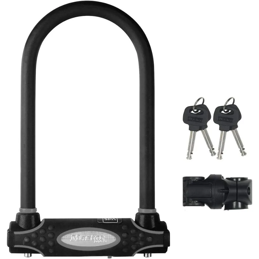 Heavy duty Ulock with 2 keys for secure outdoor protection of bicycles motorcycles scooters and other equipment ideal for urban 
Heavy duty Ulock with 2 keys for secure outdoor protection of bicycles motorcycles scooters and other equipment ideal for urban