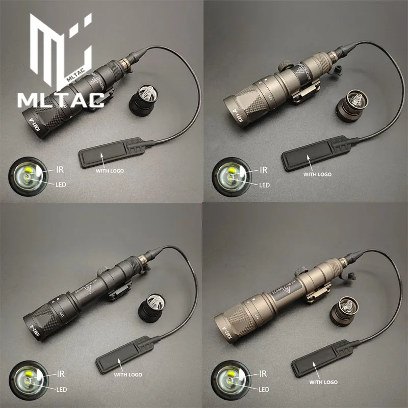SF M300V M600V IR Tactical Flashlight White LED Light Hunting Weapons Scout Light with Remote Pressure Switch Fit 20mm Rail
SF M300V M600V IR Tactical Flashlight White LED Light Hunting Weapons Scout Light with Remote Pressure Switch Fit 20mm Rail
