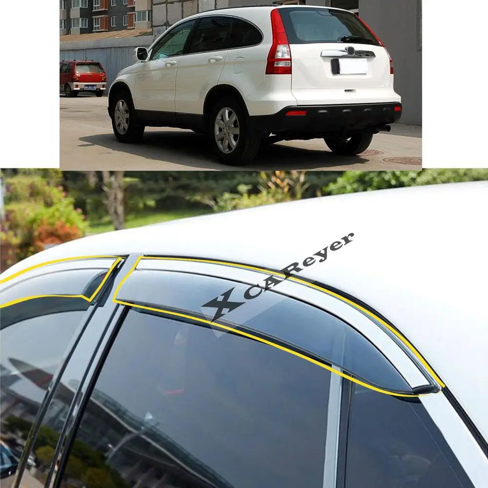 Для Honda CRV CR-V 2007 2008 2009 2010 2011, наклейка на кузов автомобиля, пластиковое оконное стекло, ветрозащитный козырек, защита от дождя/солнца, вентиляционные детали
Для Honda CRV CR-V 2007 2008 2009 2010 2011, наклейка на кузов автомобиля, пластиковое оконное стекло, ветрозащитный козырек, защита от дождя/солнца, вентиляционные детали