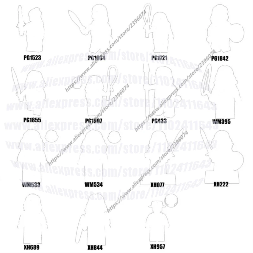 Фигурки, строительные блоки PG433 PG1523 PG1634 PG1721 PG1842 PG1855 PG1907 WM395 WM533 WM534 XH077 Series-016 DIY Toys
Фигурки, строительные блоки PG433 PG1523 PG1634 PG1721 PG1842 PG1855 PG1907 WM395 WM533 WM534 XH077 Series-016 DIY Toys