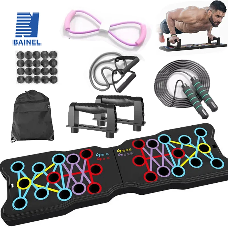 Portable Multifunctional Push-up Board Set with Handles Foldable Fitness Equipment for Chest Abdomen Arms and Back Training
Portable Multifunctional Push-up Board Set with Handles Foldable Fitness Equipment for Chest Abdomen Arms and Back Training