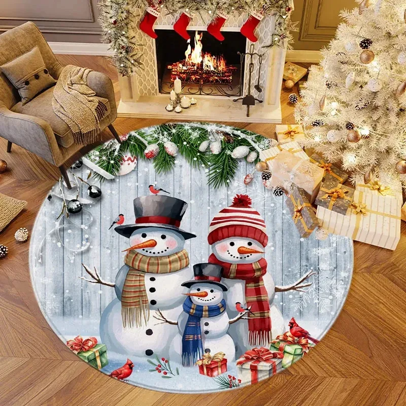ZYQ25Cartoon Christmas Round Floor Mat Santa Claus Elk Snowman Winter Farm Circular Carpet Living Room Bedroom Chair Decor R8Mn^
ZYQ25Cartoon Christmas Round Floor Mat Santa Claus Elk Snowman Winter Farm Circular Carpet Living Room Bedroom Chair Decor R8Mn^