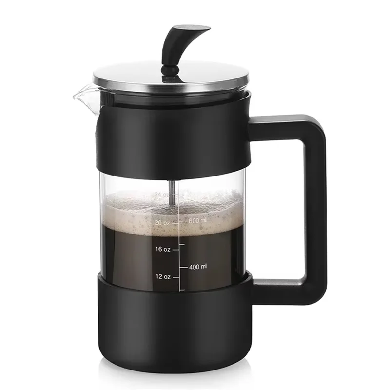 Кофеварка ABZV-1000ML френч-пресс, фильтр из нержавеющей стали для кофе, идеально подходит для холодного заваривания и ручного заваривания, предметы первой необходимости для кухни
Кофеварка ABZV-1000ML френч-пресс, фильтр из нержавеющей стали для кофе, идеально подходит для холодного заваривания и ручного заваривания, предметы первой необходимости для кухни