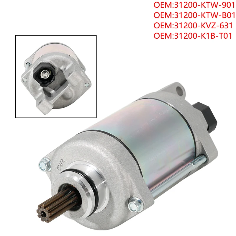 Motorcycle Engine Starter Motor For Honda NSS250 (ABS) Forza 250 NSS350 Forza 350 ADV350 SH350 OEM:31200-K1B-T01 31200-KVZ-631
Motorcycle Engine Starter Motor For Honda NSS250 (ABS) Forza 250 NSS350 Forza 350 ADV350 SH350 OEM:31200-K1B-T01 31200-KVZ-631