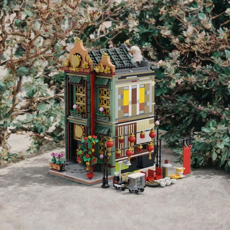 1760PCS Moc Jade Townhouse Creative Building Blocks Toy for Kids Birthday Gift Enhance Creativity Improve Operational Skills
1760PCS Moc Jade Townhouse Creative Building Blocks Toy for Kids Birthday Gift Enhance Creativity Improve Operational Skills