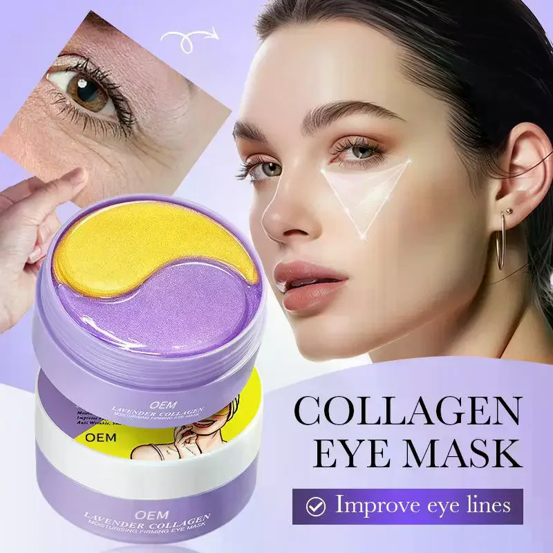 SADOER 60PCS Lavender Crystal Collagen Eye Mask Anti Dark Circles Eyes Bags Removal Anti Moisturizing Eye Patches
SADOER 60PCS Lavender Crystal Collagen Eye Mask Anti Dark Circles Eyes Bags Removal Anti Moisturizing Eye Patches