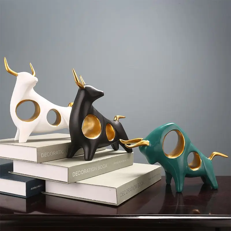 Современный высококачественный декор из быка, ремесло премиум-класса для прихожей, винного шкафа, настольного кабинета, фигурка для привлечения богатства
Современный высококачественный декор из быка, ремесло премиум-класса для прихожей, винного шкафа, настольного кабинета, фигурка для привлечения богатства