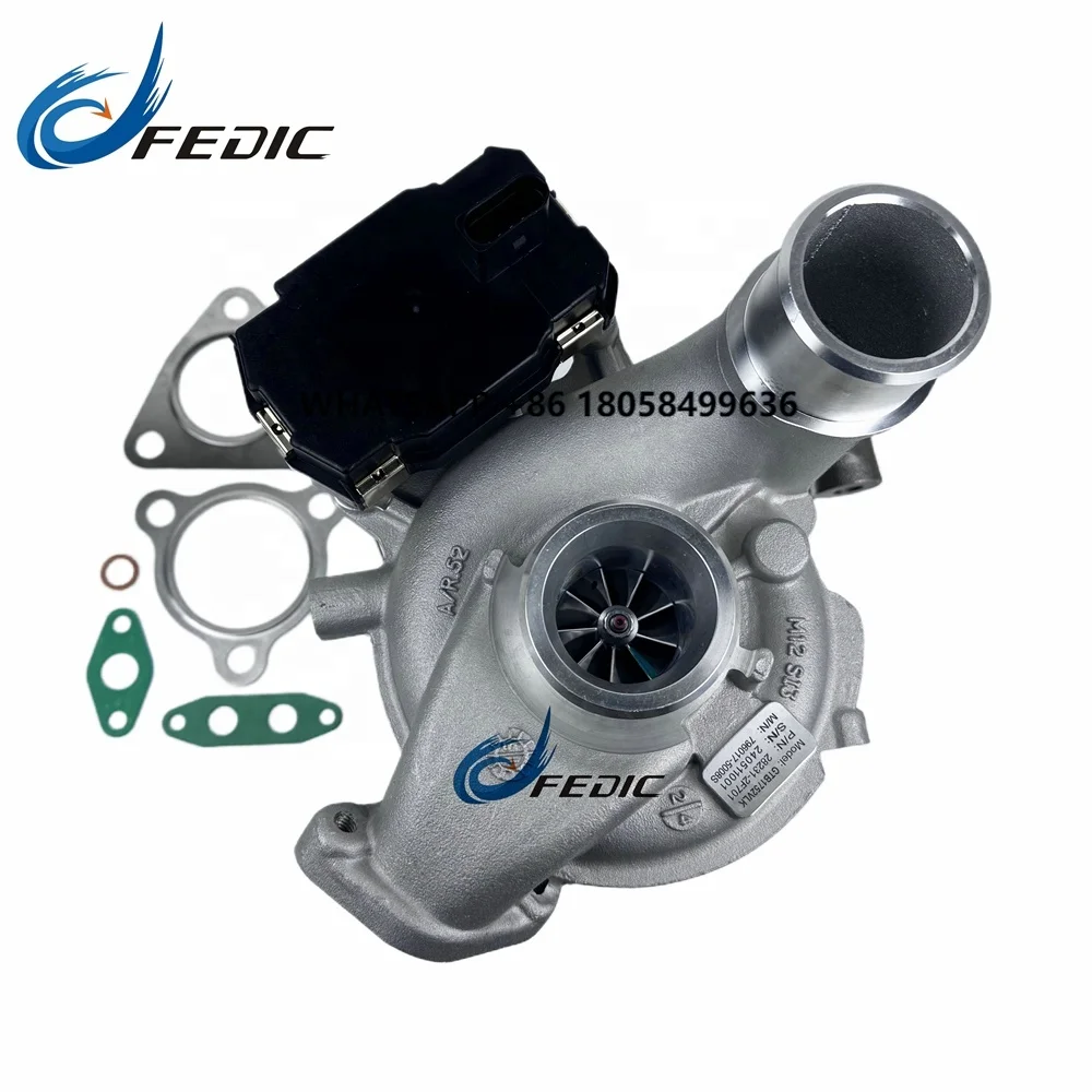 Fedic GTB1752VLK 28231-2F701 Turbocharger MFS Turbine for yundai Santa Fe III Ix35 Tucson 2.0 CRDi 150 136 184 2010-2015
Fedic GTB1752VLK 28231-2F701 Turbocharger MFS Turbine for yundai Santa Fe III Ix35 Tucson 2.0 CRDi 150 136 184 2010-2015
