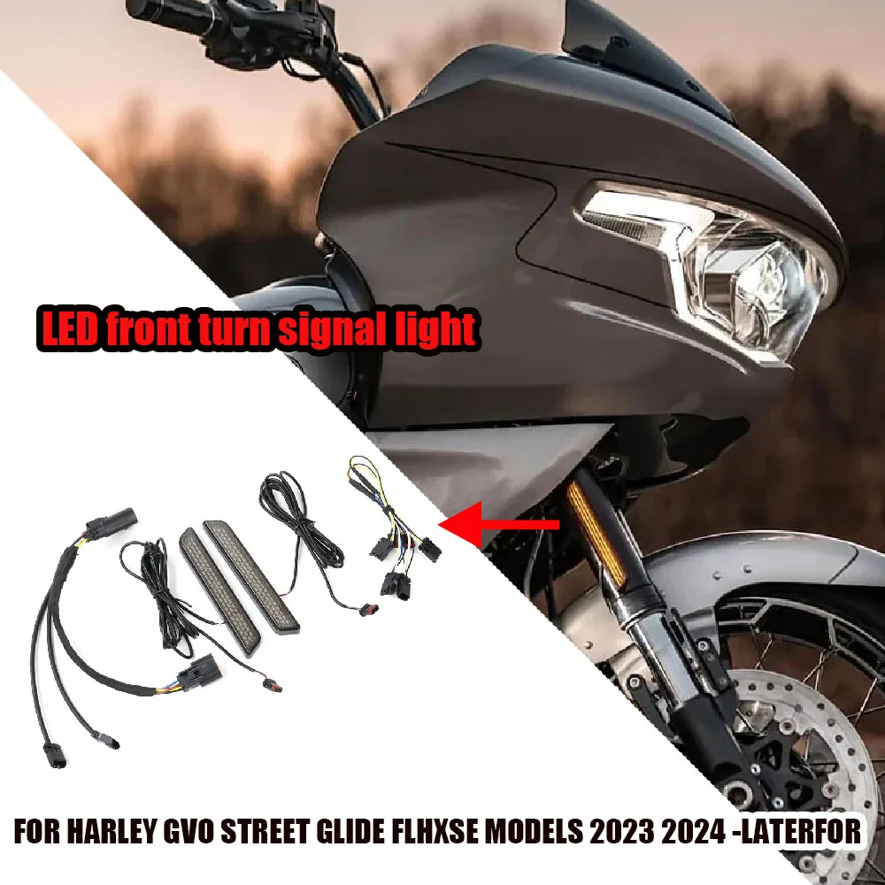 For Harley Road Glide CVO/SE FLTRXSE 2023 2024NEW Motorcycle Two Colors RUN/TURN AUXILIARY LED FORK LIGHT LED Front Turn Signal
For Harley Road Glide CVO/SE FLTRXSE 2023 2024NEW Motorcycle Two Colors RUN/TURN AUXILIARY LED FORK LIGHT LED Front Turn Signal
