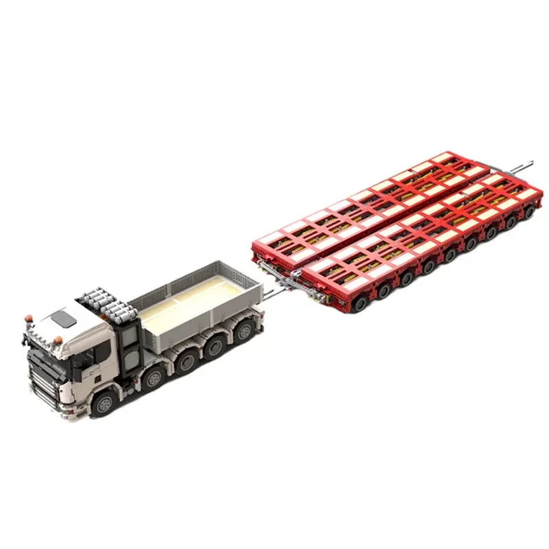 MOC-28358&MOC-57462&MOC-29504 Heavy Duty RC Electric Truck Combination Assembly Splicing Building Block Model Toy Gift
MOC-28358&MOC-57462&MOC-29504 Heavy Duty RC Electric Truck Combination Assembly Splicing Building Block Model Toy Gift