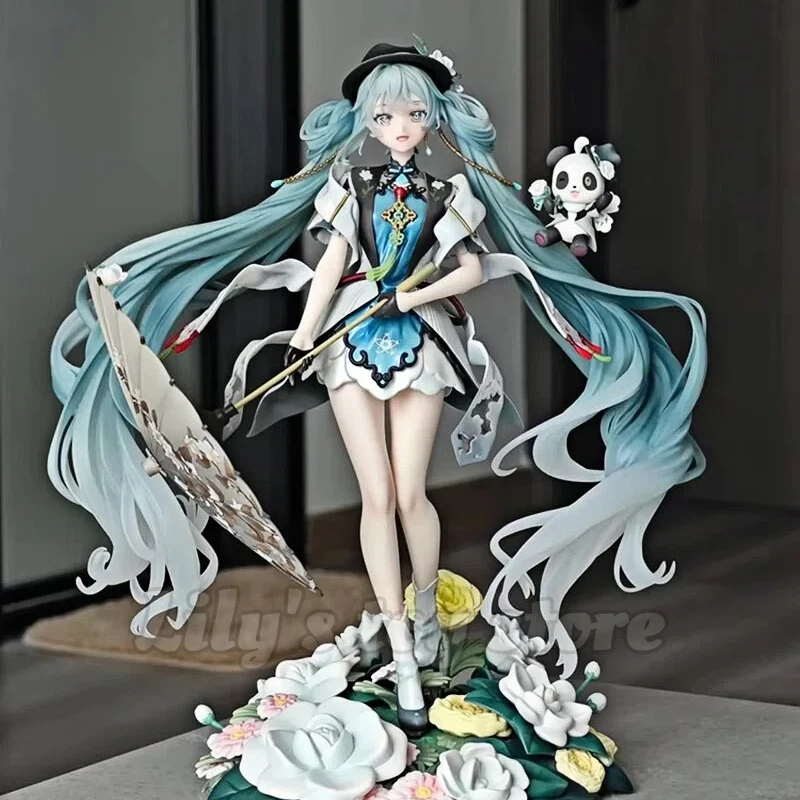 Hatsune Miku Anime PVC Action Figures Statues With Panda Umbrella Desk Decor Two Dimensional Collectible Kawaii Birthday Gifts
Hatsune Miku Anime PVC Action Figures Statues With Panda Umbrella Desk Decor Two Dimensional Collectible Kawaii Birthday Gifts