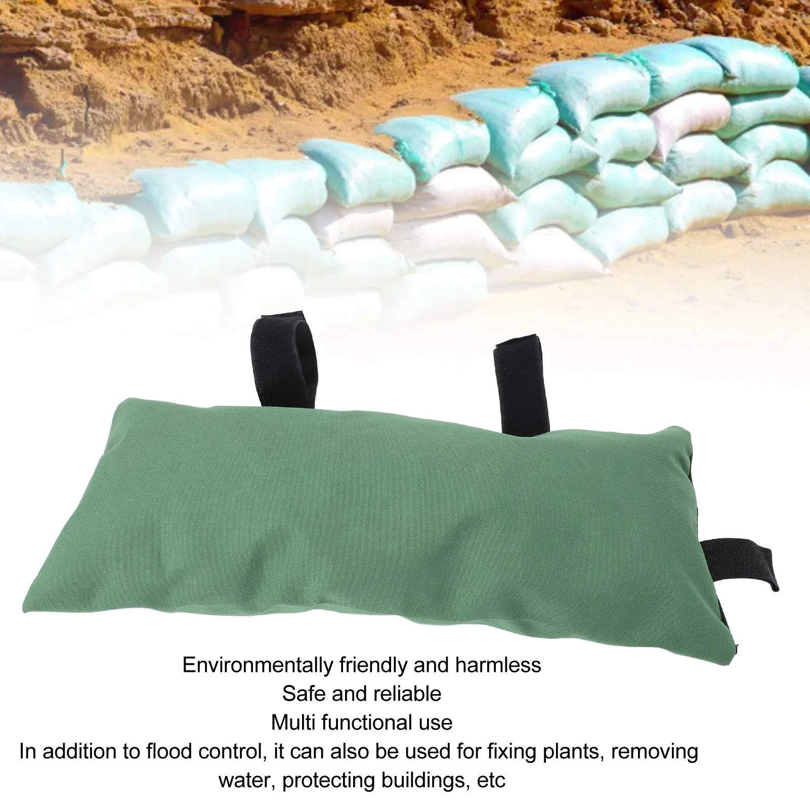 Flood Barrier Sand Bag Flood Sand Bag Thickened Reusable Zipper Closure Flood Barrier Sandbag for Door Window Flood Control
Flood Barrier Sand Bag Flood Sand Bag Thickened Reusable Zipper Closure Flood Barrier Sandbag for Door Window Flood Control