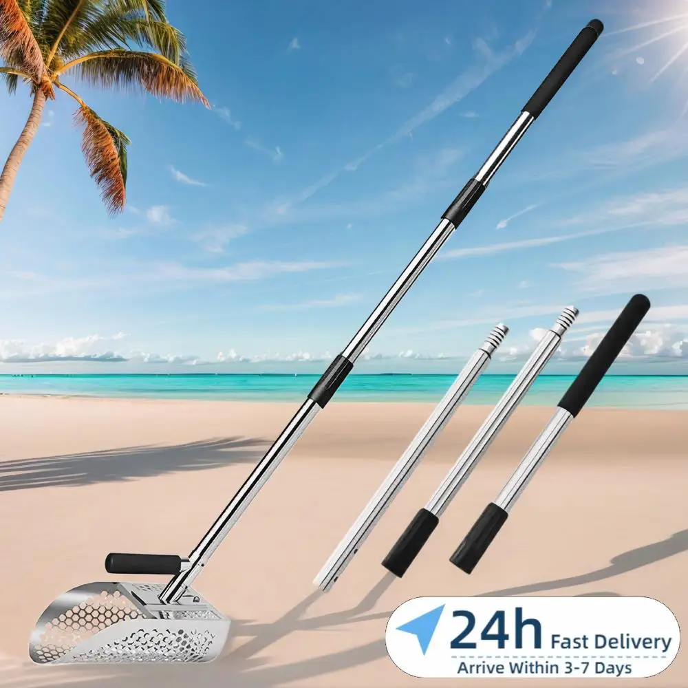 Многофункциональная лопатка-сито для песка 2-в-1 из нержавеющей стали с противоскользящим покрытием для быстрого просеивания, для подводных работ и использования на заднем дворе
Многофункциональная лопатка-сито для песка 2-в-1 из нержавеющей стали с противоскользящим покрытием для быстрого просеивания, для подводных работ и использования на заднем дворе