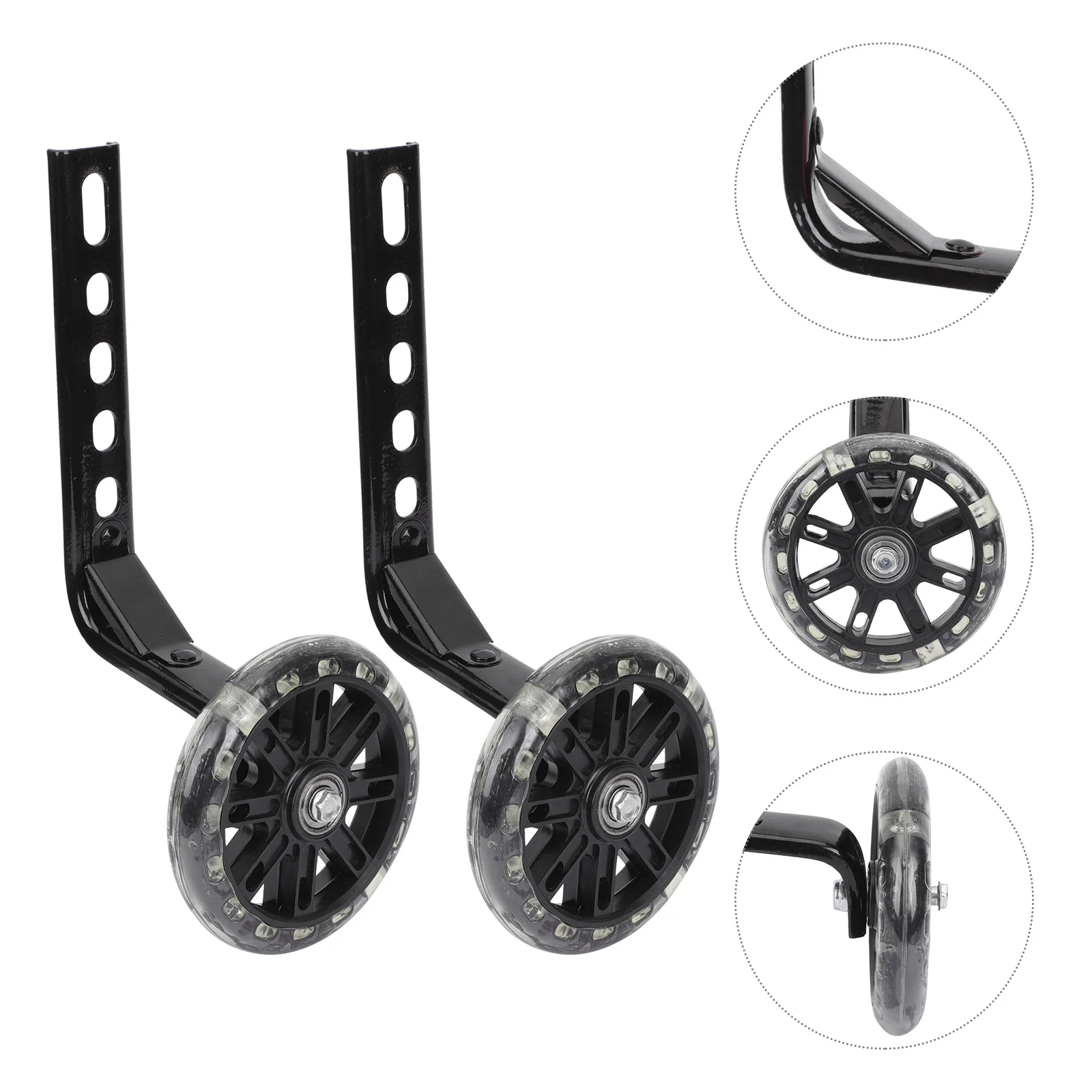 2pcs Bike Auxiliary Thickened Training Wheels Easy Install Luminous Design 12-20 Inch Compatible For s Bikes Flash
2pcs Bike Auxiliary Thickened Training Wheels Easy Install Luminous Design 12-20 Inch Compatible For s Bikes Flash