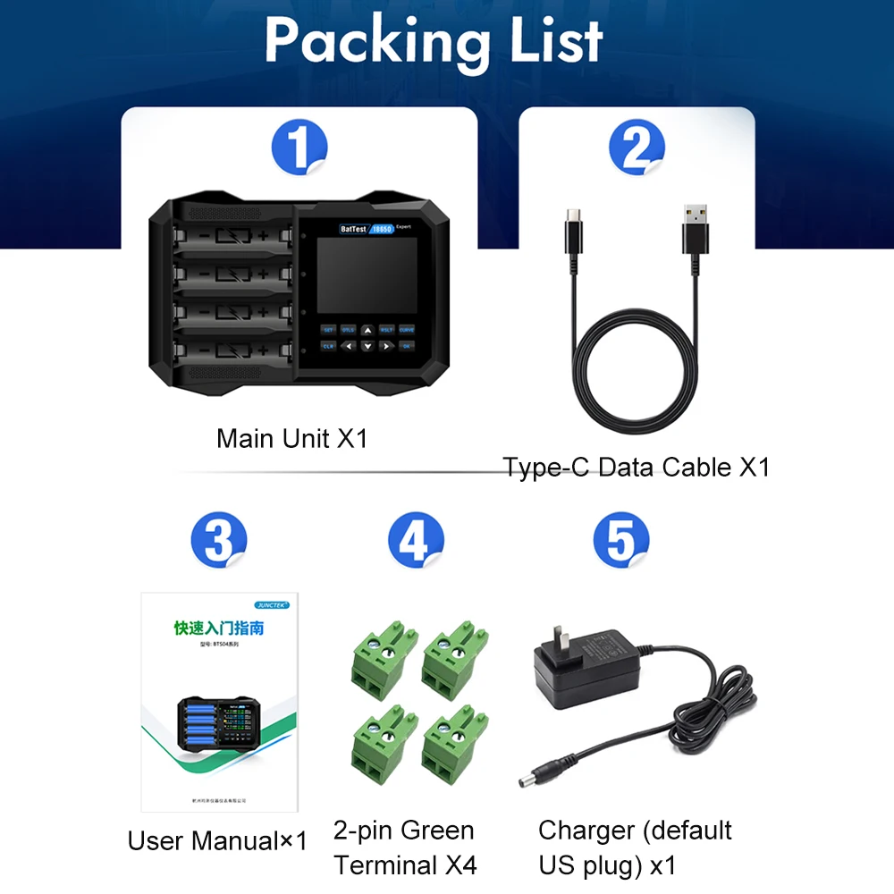 BTS04 Lithium Battery Capacity Tester Internal Resistance Tester Battery Charger 12V 2A For 3.7V Lithium Battery
BTS04 Lithium Battery Capacity Tester Internal Resistance Tester Battery Charger 12V 2A For 3.7V Lithium Battery