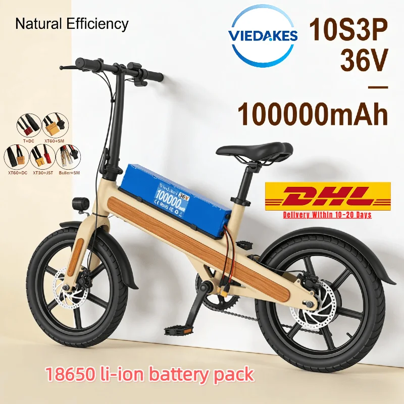 Hot Sale 10S3P 18650 Li-ion Battery Pack Smart BMS 36V 100000mAh Power Bank for M365 M365Pro Electric Scooter Extended Runtime
Hot Sale 10S3P 18650 Li-ion Battery Pack Smart BMS 36V 100000mAh Power Bank for M365 M365Pro Electric Scooter Extended Runtime