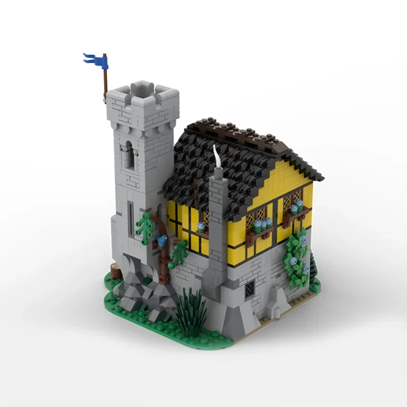 1191pcs Moc Medieval Shield Painter's Workshop Modular Castle Model Building Blocks DIY Creative Assembly Bricks Toys Kids Gifts
1191pcs Moc Medieval Shield Painter's Workshop Modular Castle Model Building Blocks DIY Creative Assembly Bricks Toys Kids Gifts