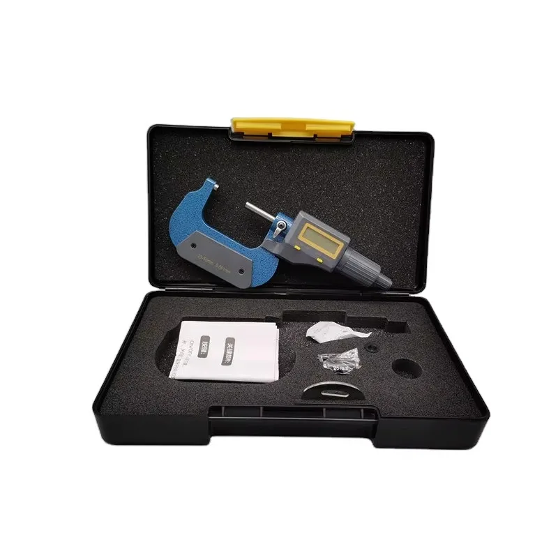 2026 New Type 0-25mmX0.001 25-50mm 50-75mm 75-100mm High Quality Digital Micrometers
2026 New Type 0-25mmX0.001 25-50mm 50-75mm 75-100mm High Quality Digital Micrometers