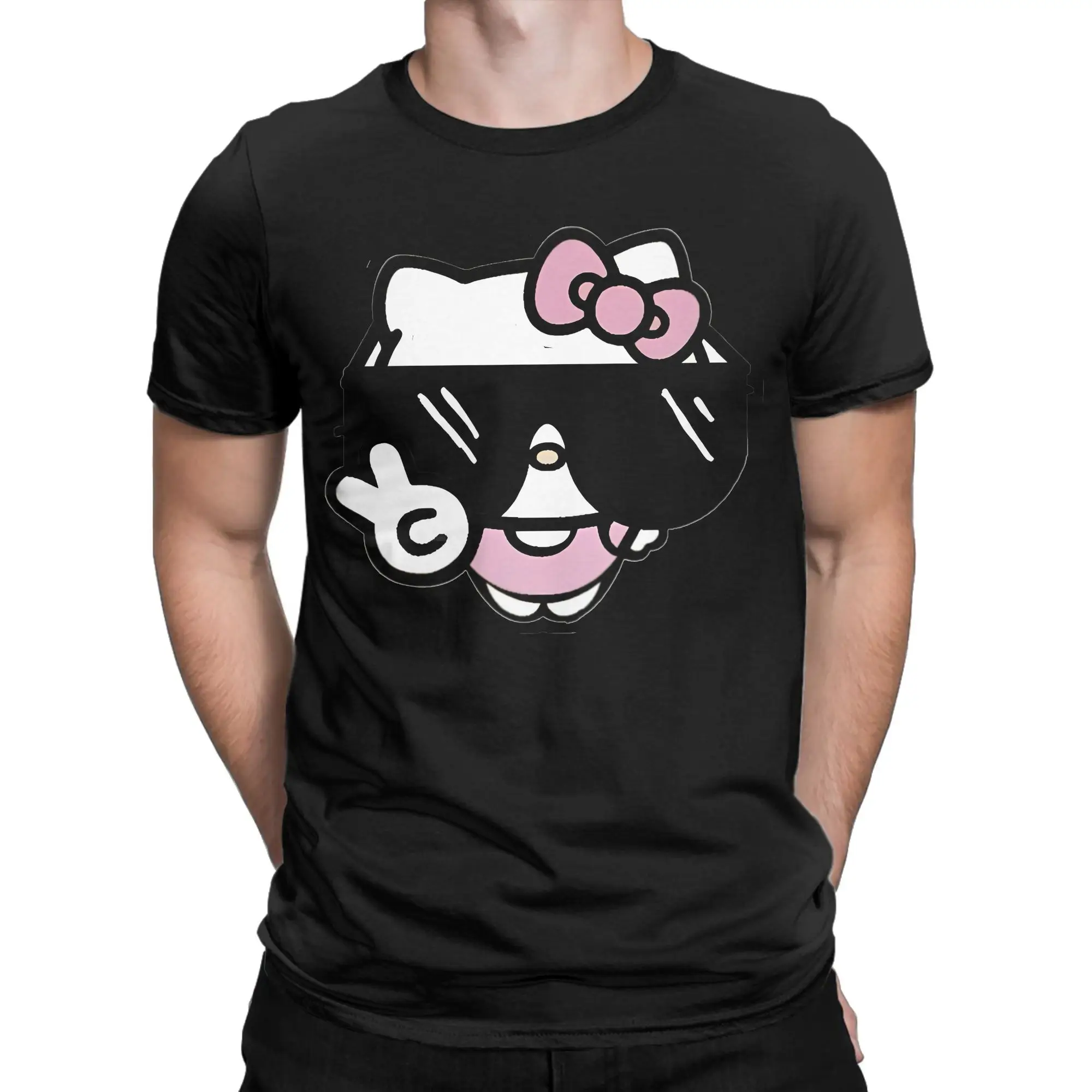 Футболка большого размера, летняя Swag hello kitty, модные футболки, футболка из 100% хлопка для мужчин, классическая одежда больших размеров с короткими рукавами
Футболка большого размера, летняя Swag hello kitty, модные футболки, футболка из 100% хлопка для мужчин, классическая одежда больших размеров с короткими рукавами