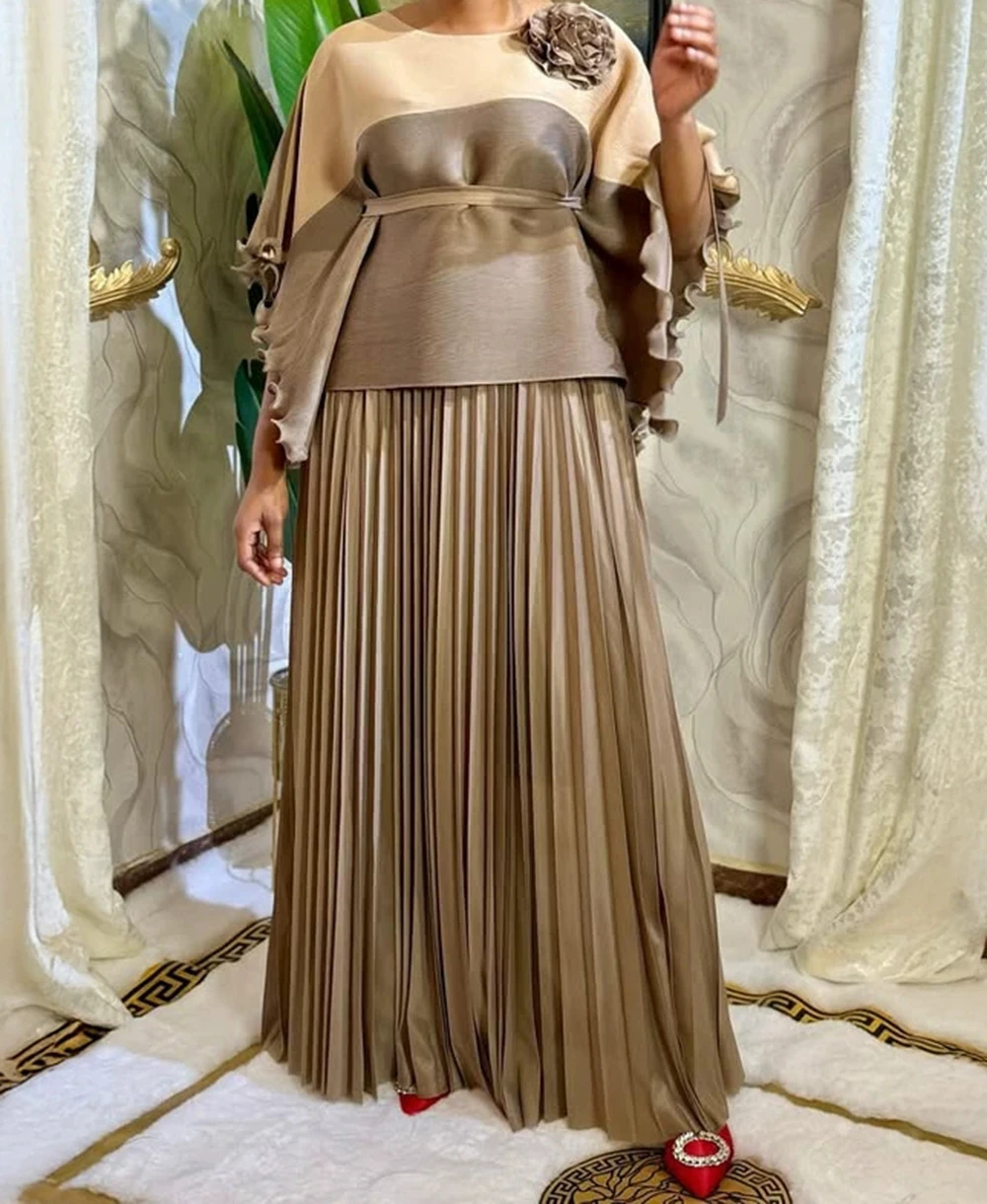 Plus size women's two-piece slimming fashion suit skirt slightly fat pleated skirt-GZXX986
Plus size women's two-piece slimming fashion suit skirt slightly fat pleated skirt-GZXX986
