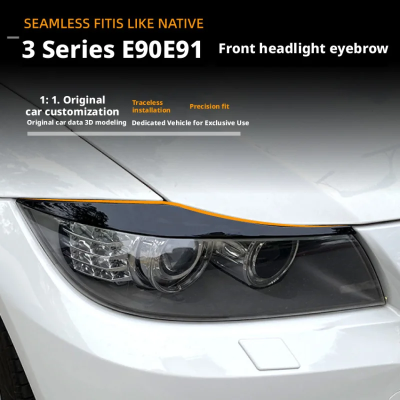 For BMW 3 Series E90 E91 2005-2012 320i 330i Headlight Eyelid Decal Sticker Sporty Styling Easy Installation
For BMW 3 Series E90 E91 2005-2012 320i 330i Headlight Eyelid Decal Sticker Sporty Styling Easy Installation