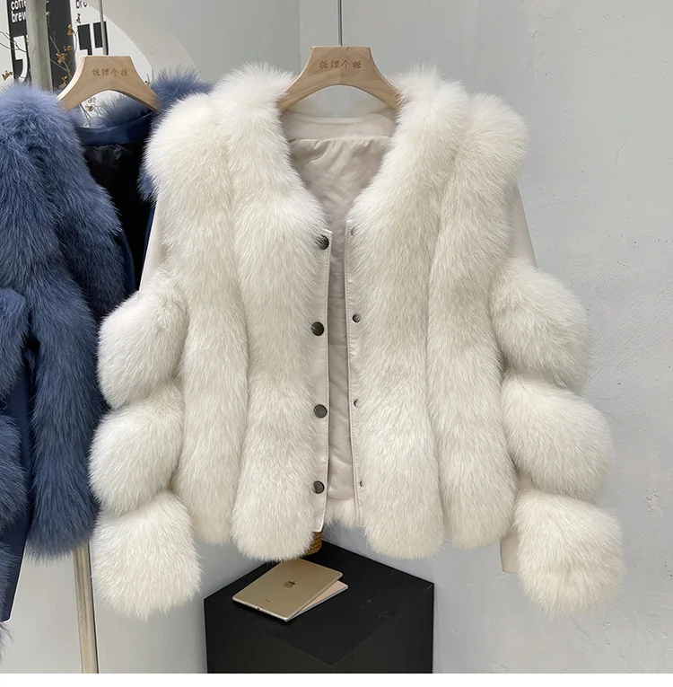 Women's Real Fur Coat Winter Warm Natural Mink Fur Coat High Quality Luxury Thickened Long Plush Jacket Outerwears Woman Clothes
Women's Real Fur Coat Winter Warm Natural Mink Fur Coat High Quality Luxury Thickened Long Plush Jacket Outerwears Woman Clothes