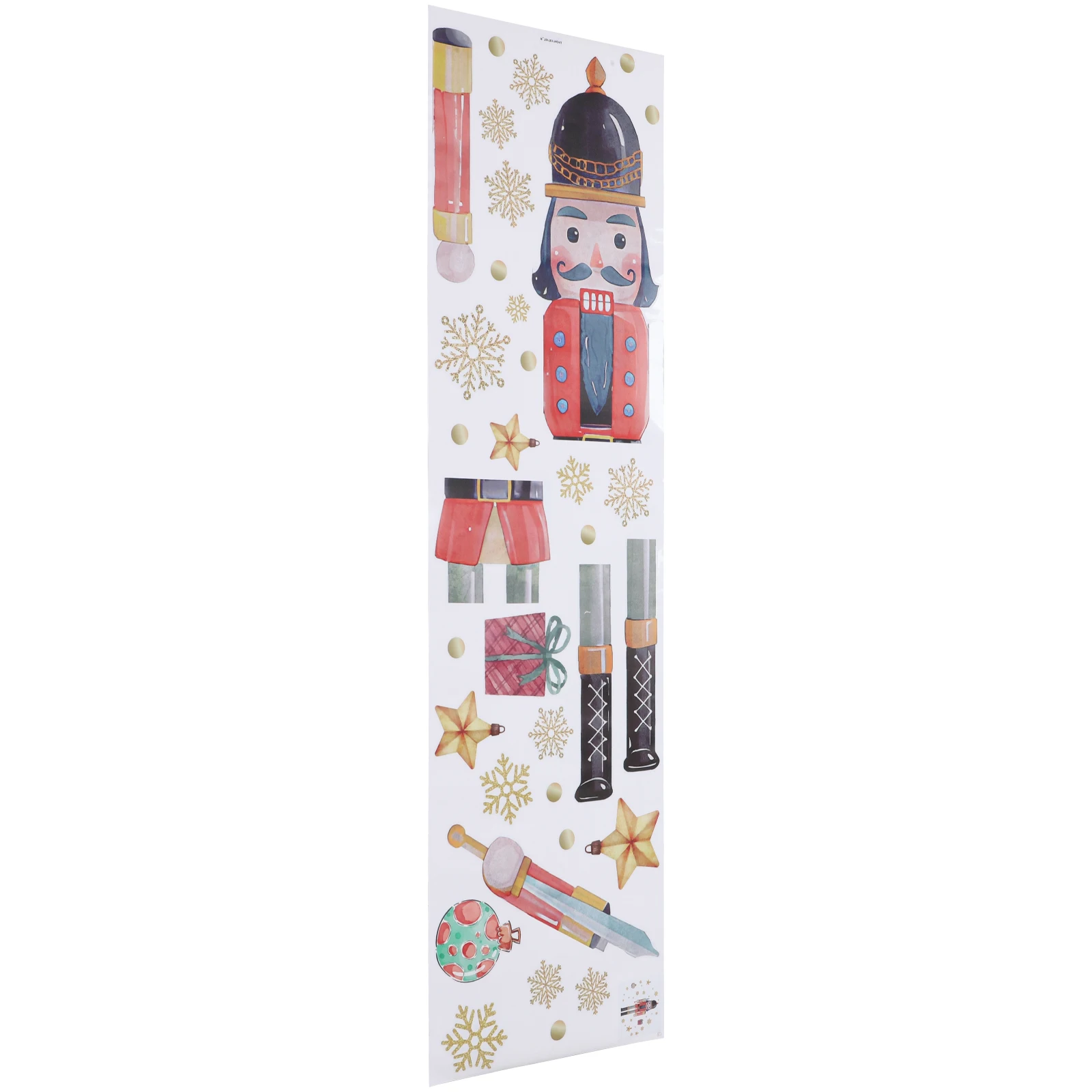 Nutcracker Stickers Christmas Decor PVC Decals Wall Home Holiday Door Window Stickers Smooth Surface Nursery Living Room
Nutcracker Stickers Christmas Decor PVC Decals Wall Home Holiday Door Window Stickers Smooth Surface Nursery Living Room