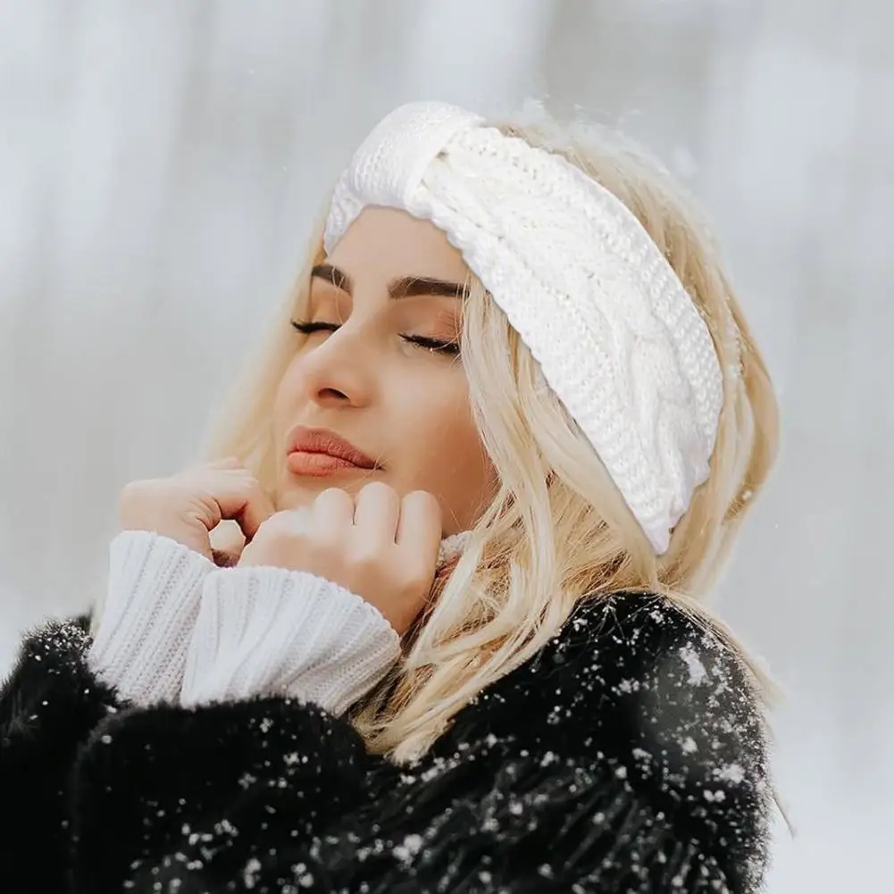 Winter Fleece-Lined Headband Solid Color Twist Texture Warm Hair Band Stretchy Cozy Head Wrap Knit Ear Warmer Головной Пояс
Winter Fleece-Lined Headband Solid Color Twist Texture Warm Hair Band Stretchy Cozy Head Wrap Knit Ear Warmer Головной Пояс