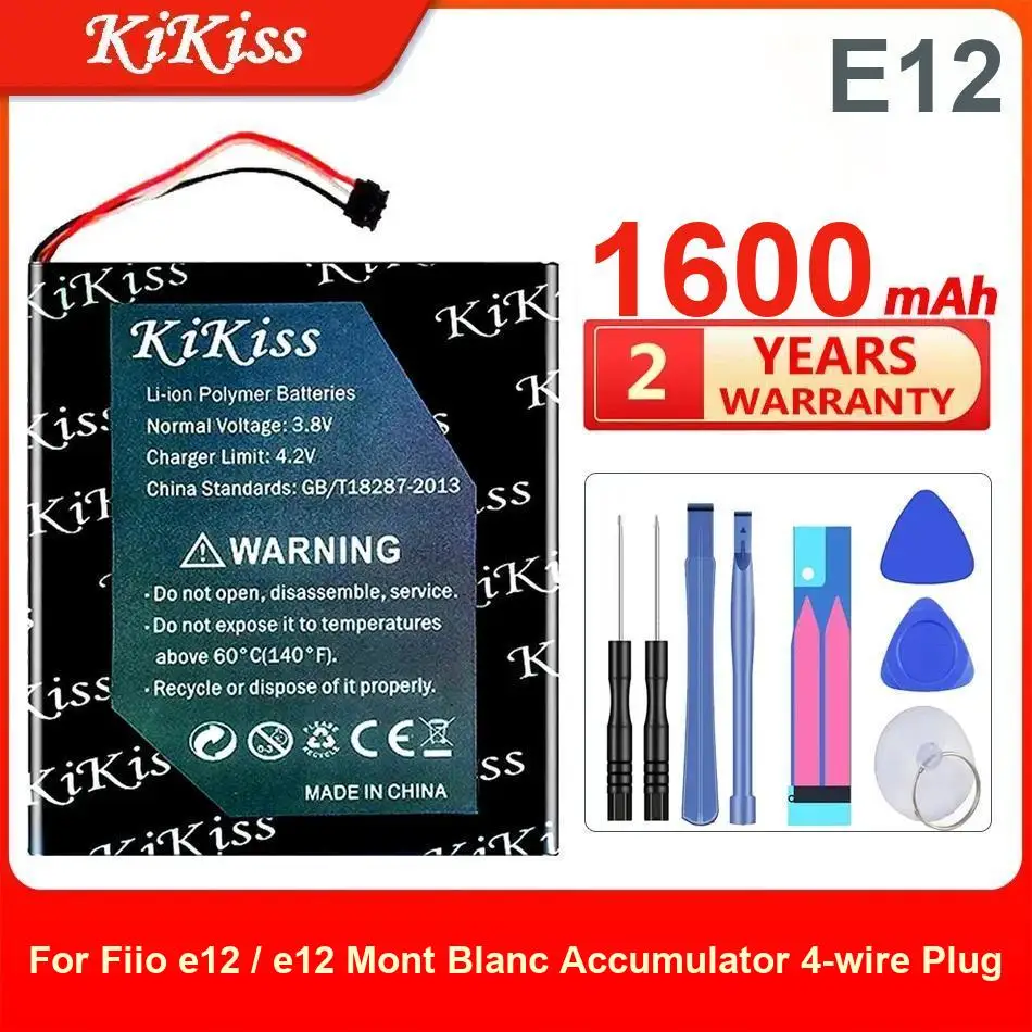 Battery E12 1600Mah For Fiio 4-Wire Plug Earphone Replacement Long-Lasting In - Ear Headphones
Battery E12 1600Mah For Fiio 4-Wire Plug Earphone Replacement Long-Lasting In - Ear Headphones