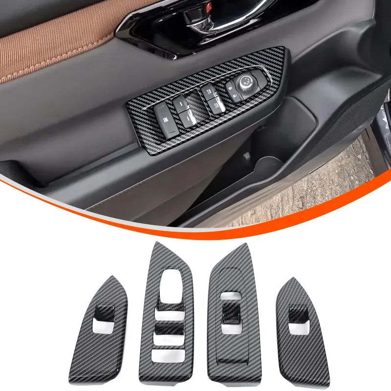 4pcs ABS Carbon Fiber For 2025+ Subaru Forester Glass Lift Frame Window Switch Bezel Car Accessories
4pcs ABS Carbon Fiber For 2025+ Subaru Forester Glass Lift Frame Window Switch Bezel Car Accessories