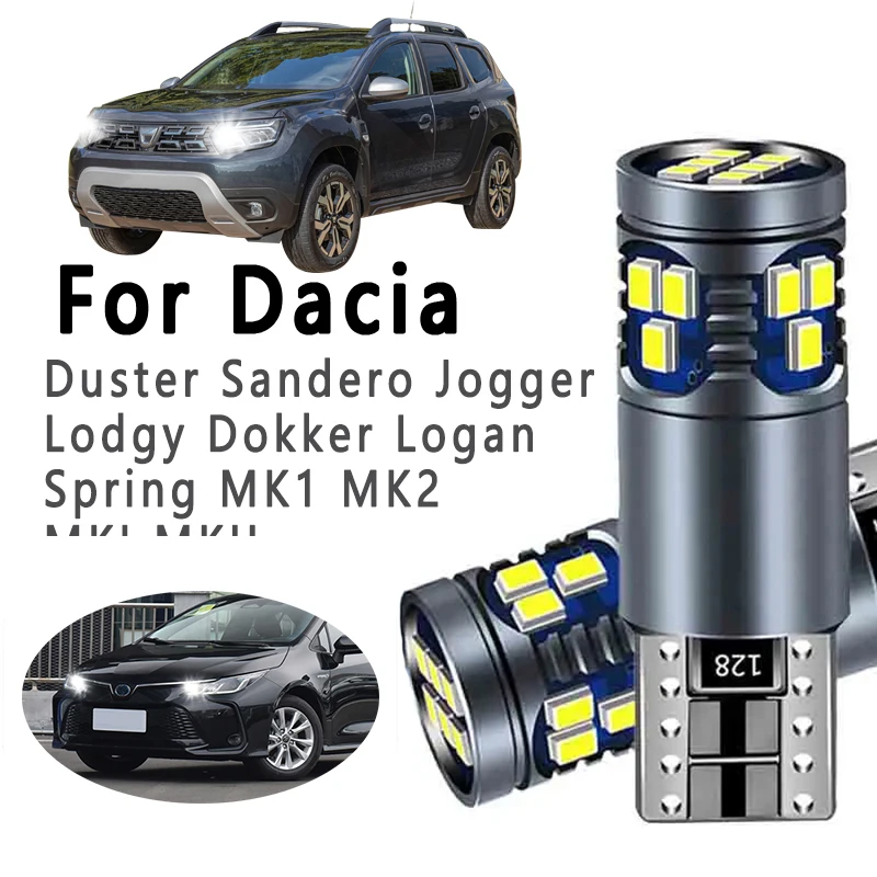 Лампы головного света T10 для Dacia Duster, Jogger, Sandero, beargy, Dokker, Logan Spring, I II, MK1, MK2, MKI, MKII, габаритные огни, 2 шт.
Лампы головного света T10 для Dacia Duster, Jogger, Sandero, beargy, Dokker, Logan Spring, I II, MK1, MK2, MKI, MKII, габаритные огни, 2 шт.
