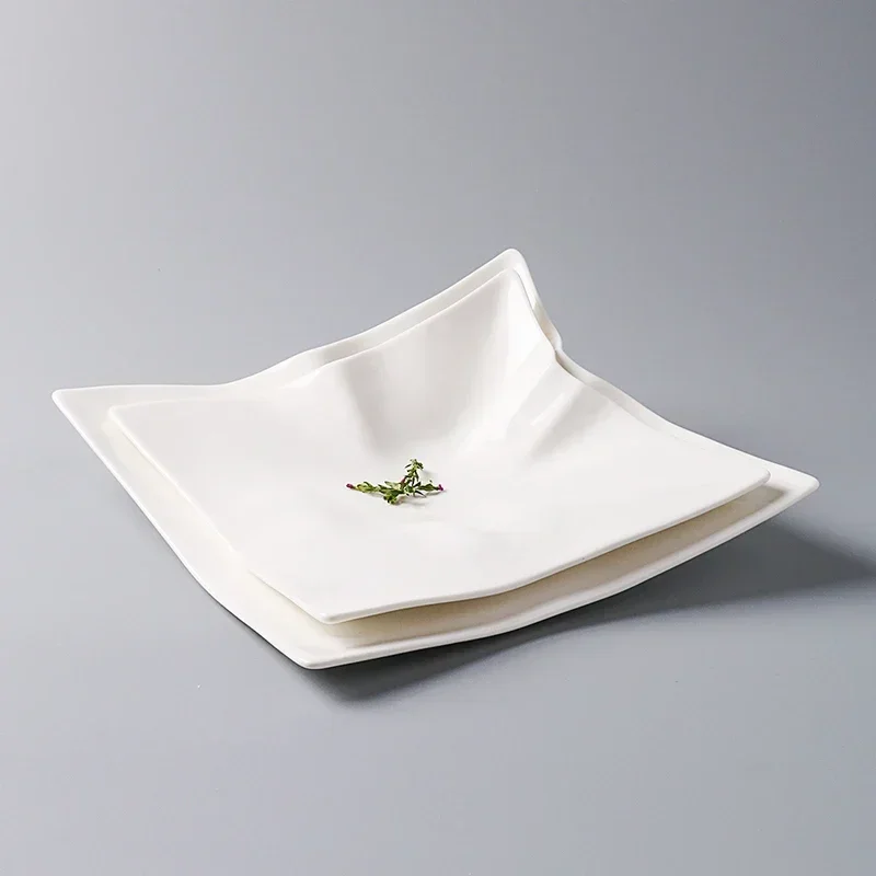 Irregular Shape Ceramic Dinner Plates Sashimi Sushi Plate Restaurant Creative Solid Color Tableware Snack Dessert Dishes Pans
Irregular Shape Ceramic Dinner Plates Sashimi Sushi Plate Restaurant Creative Solid Color Tableware Snack Dessert Dishes Pans