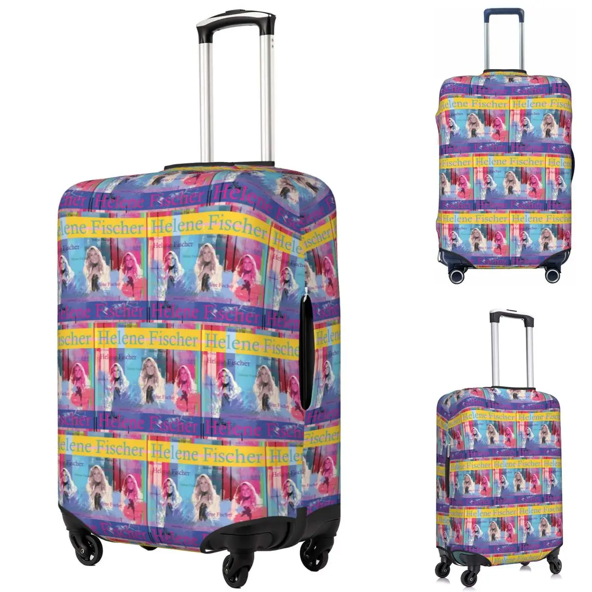 Helene Fischer Portrait Suitcase Cover Protection Elastic Travel Luggage Protector Covers for 18-32 Inch
Helene Fischer Portrait Suitcase Cover Protection Elastic Travel Luggage Protector Covers for 18-32 Inch