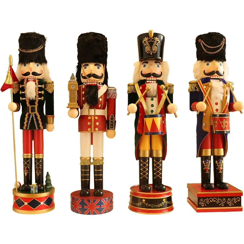 60CM Nutcracker Ornament Home Decoration Gift Creative Cute Small Ornament Pure Handmade Crafts
60CM Nutcracker Ornament Home Decoration Gift Creative Cute Small Ornament Pure Handmade Crafts