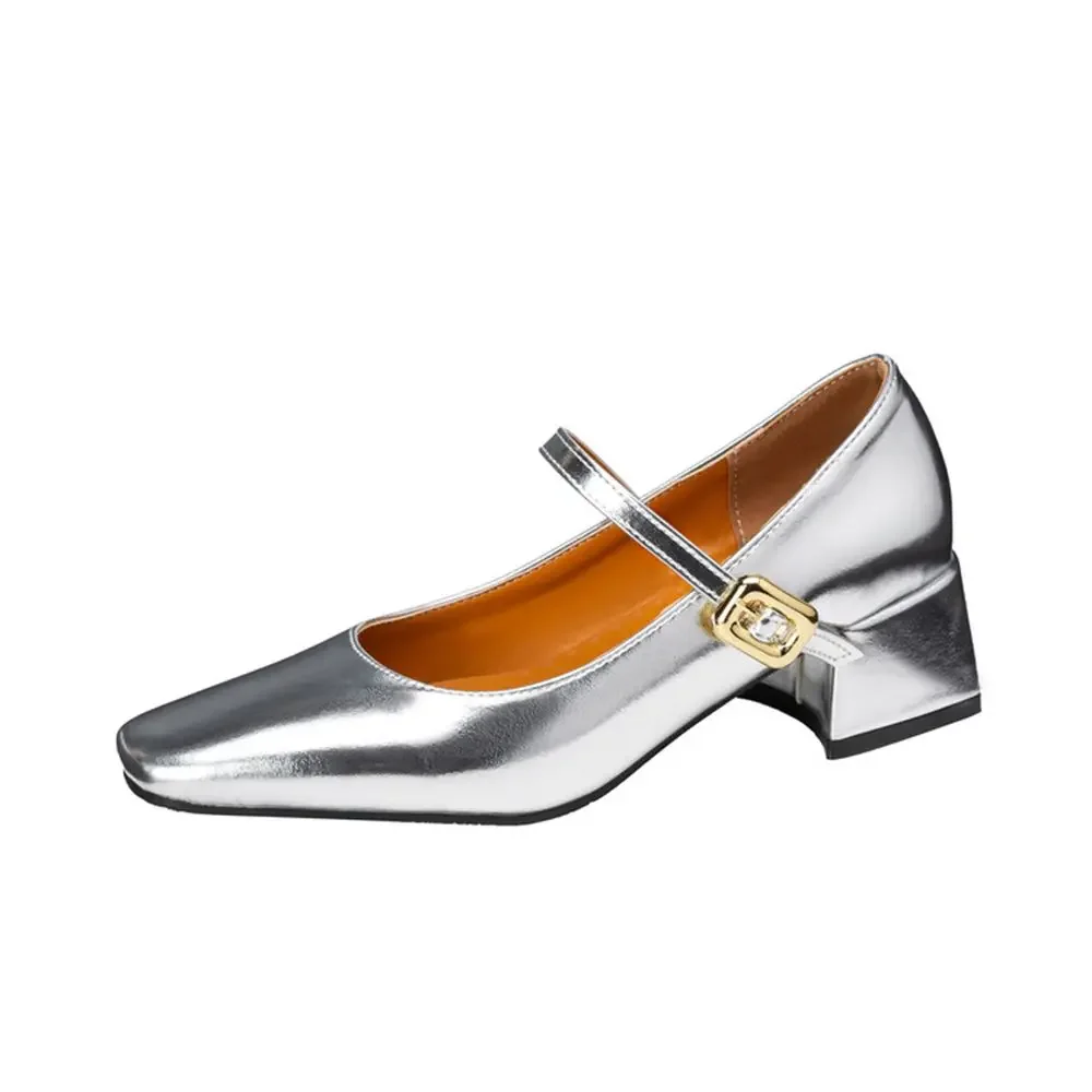 Zapatos De Mujer Mary Jane Shoes for Women Retro thick high heels Comfort Square Toe pumps Wedding Shoes Bride Big Size 45 78-2
Zapatos De Mujer Mary Jane Shoes for Women Retro thick high heels Comfort Square Toe pumps Wedding Shoes Bride Big Size 45 78-2