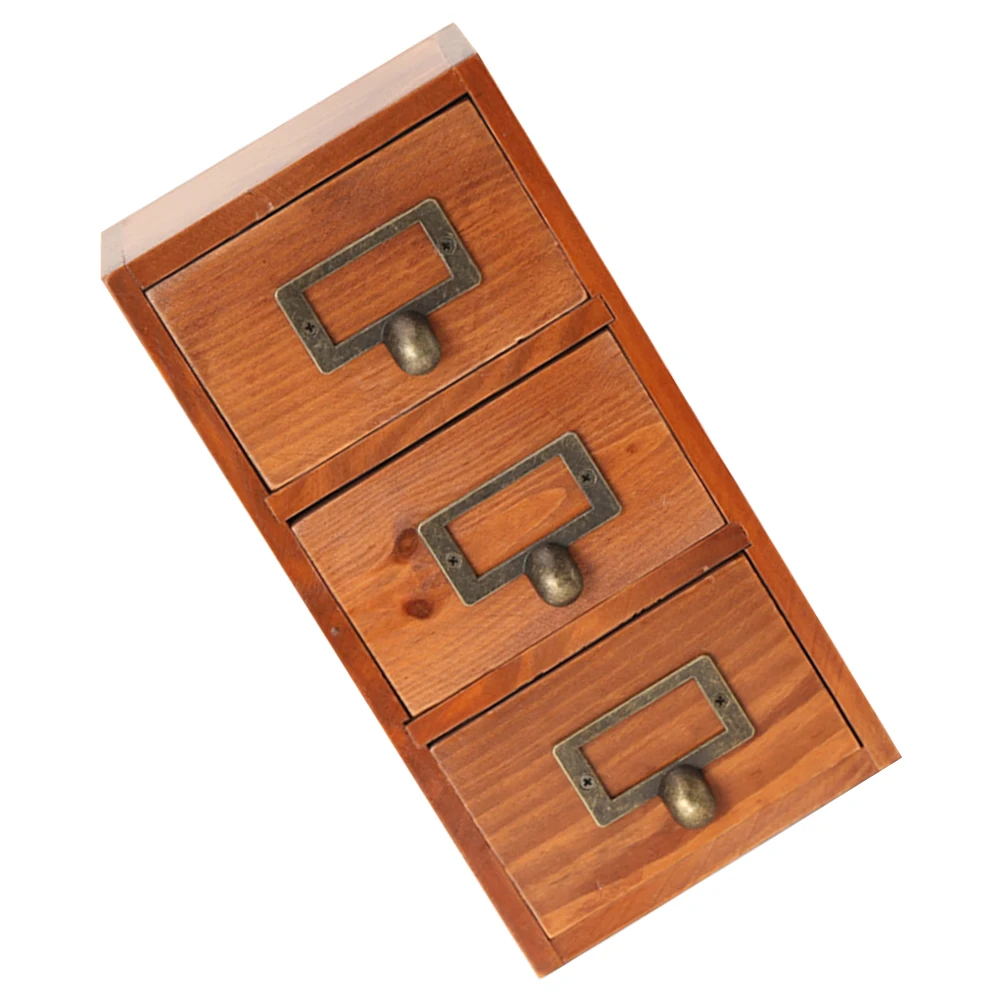 Wooden Storage Box Desk Organizer Office Drawers Case Cabinet Container Makeup for Crate
Wooden Storage Box Desk Organizer Office Drawers Case Cabinet Container Makeup for Crate